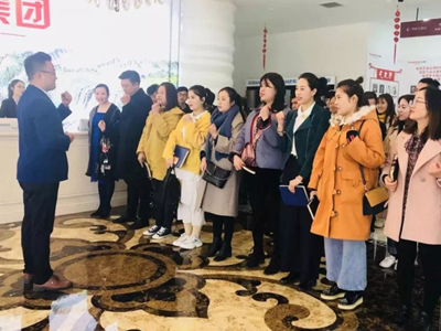 熱烈歡迎丨昌禾商學(xué)院，柔然彩虹隊(duì)光臨寧夏昌禾裝飾參觀學(xué)習(xí)！