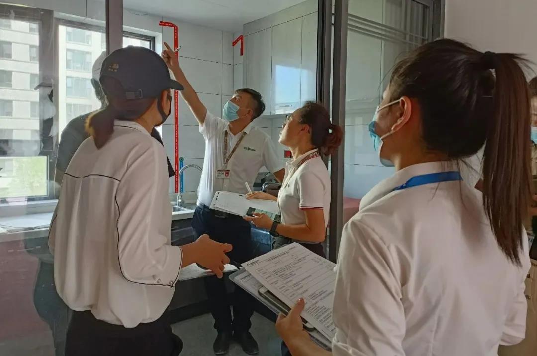 昌禾裝飾【中海悅府】工地聯(lián)檢丨鏡頭紀(jì)實，讓每個工地都禁得住考驗！