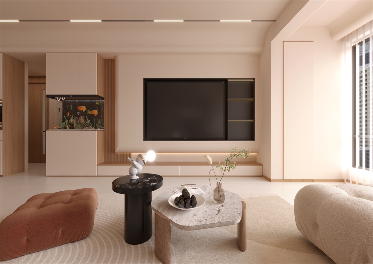 中海九樾143㎡ | 原木奶油風(fēng)的家，越看越愛！