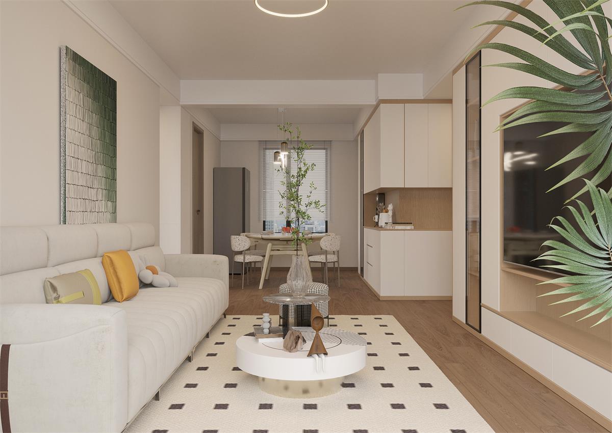 中房西悅府 | 簡約不失高級，127㎡原木奶油風(fēng)滿是松弛感！