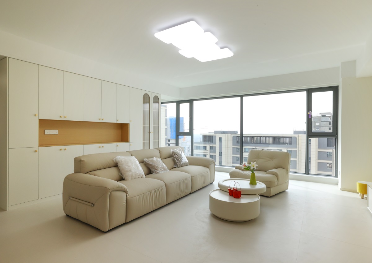 實(shí)景 | 萬(wàn)錦公館143㎡奶油風(fēng)，藏進(jìn)角落里的寫意自然，讓焦慮瞬間清零！