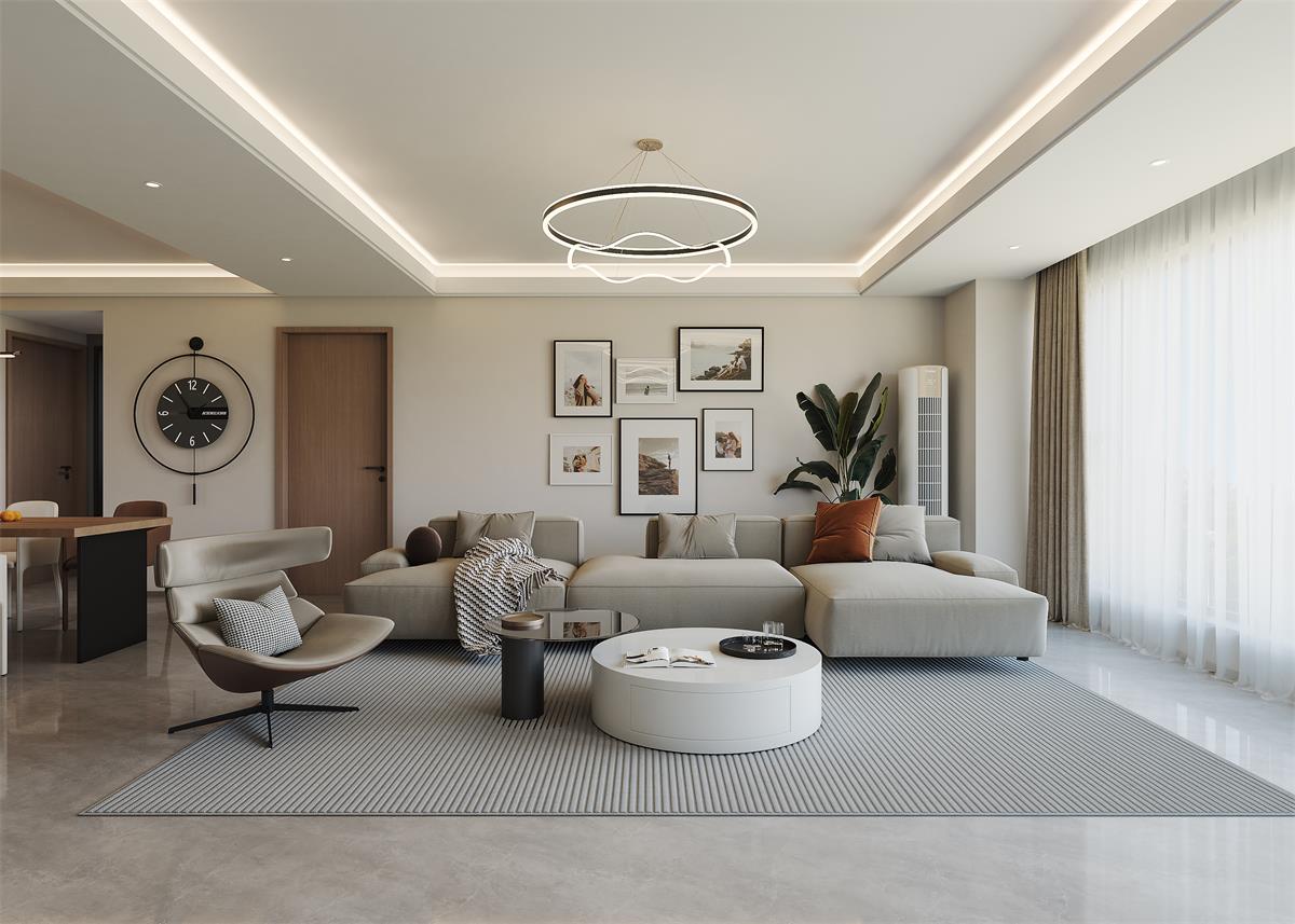 中海華樾 | 萬(wàn)萬(wàn)沒(méi)想到！這個(gè)130㎡簡(jiǎn)約風(fēng)的家，讓幸福感飆升！