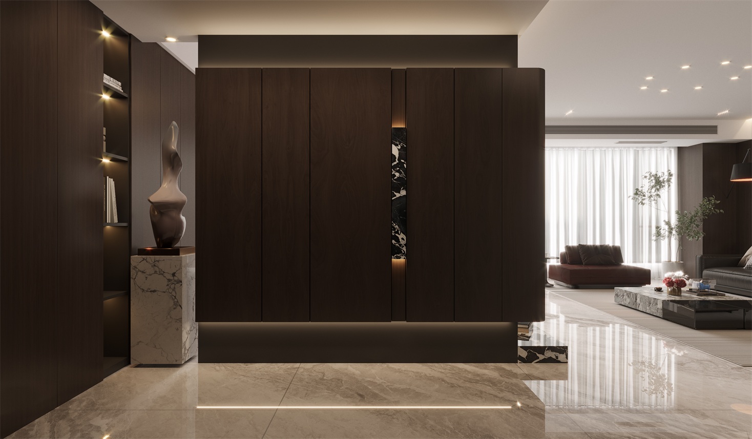 中海海樾133㎡ | 意式極簡風又殺回來了！這高級感我真拒絕不了~