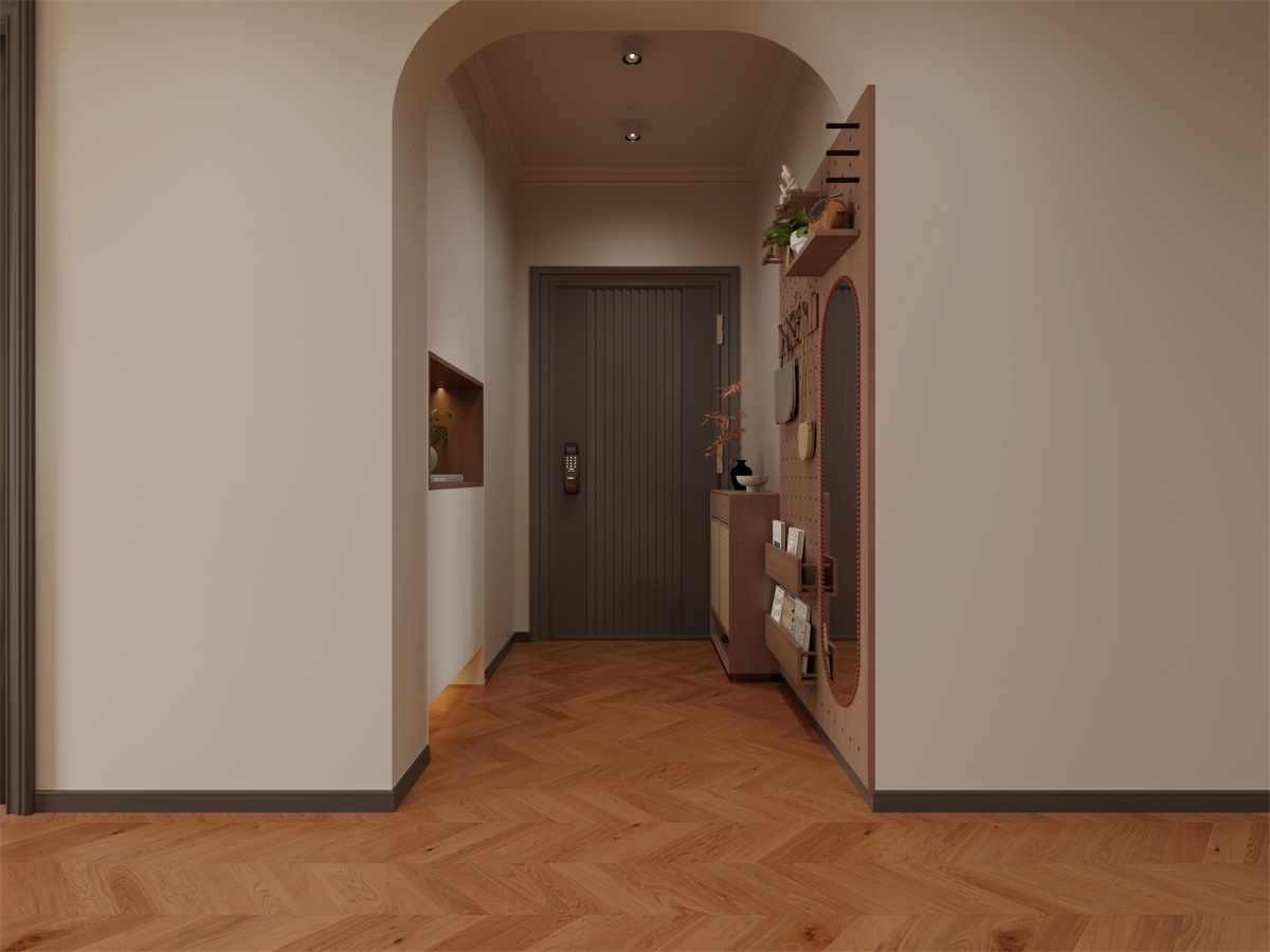 閱海萬家110㎡ | 奇葩戶型爆改中古風(fēng)治愈美家！推門第一眼就驚艷！