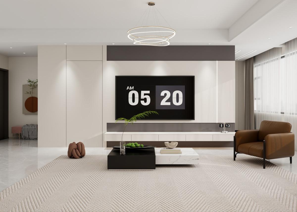 玉庭華府 | 135㎡現(xiàn)代簡約風(fēng)，給生活做減法，舒適加倍！