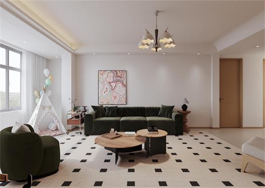 湖畔嘉苑 | 139㎡輕復古之家，不盲目跟風，做生活的主角