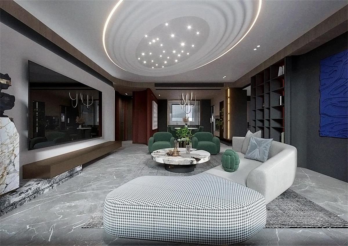 中海九樾143㎡ | 你不敢嘗試的暗黑系混搭風(fēng)，到底有多炫酷？！