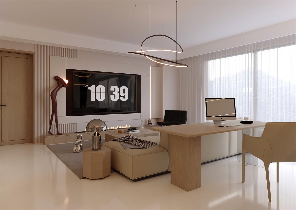 民生北府143㎡ | 奶白+原木打造的極簡(jiǎn)主義家，不是豪宅但很好宅~