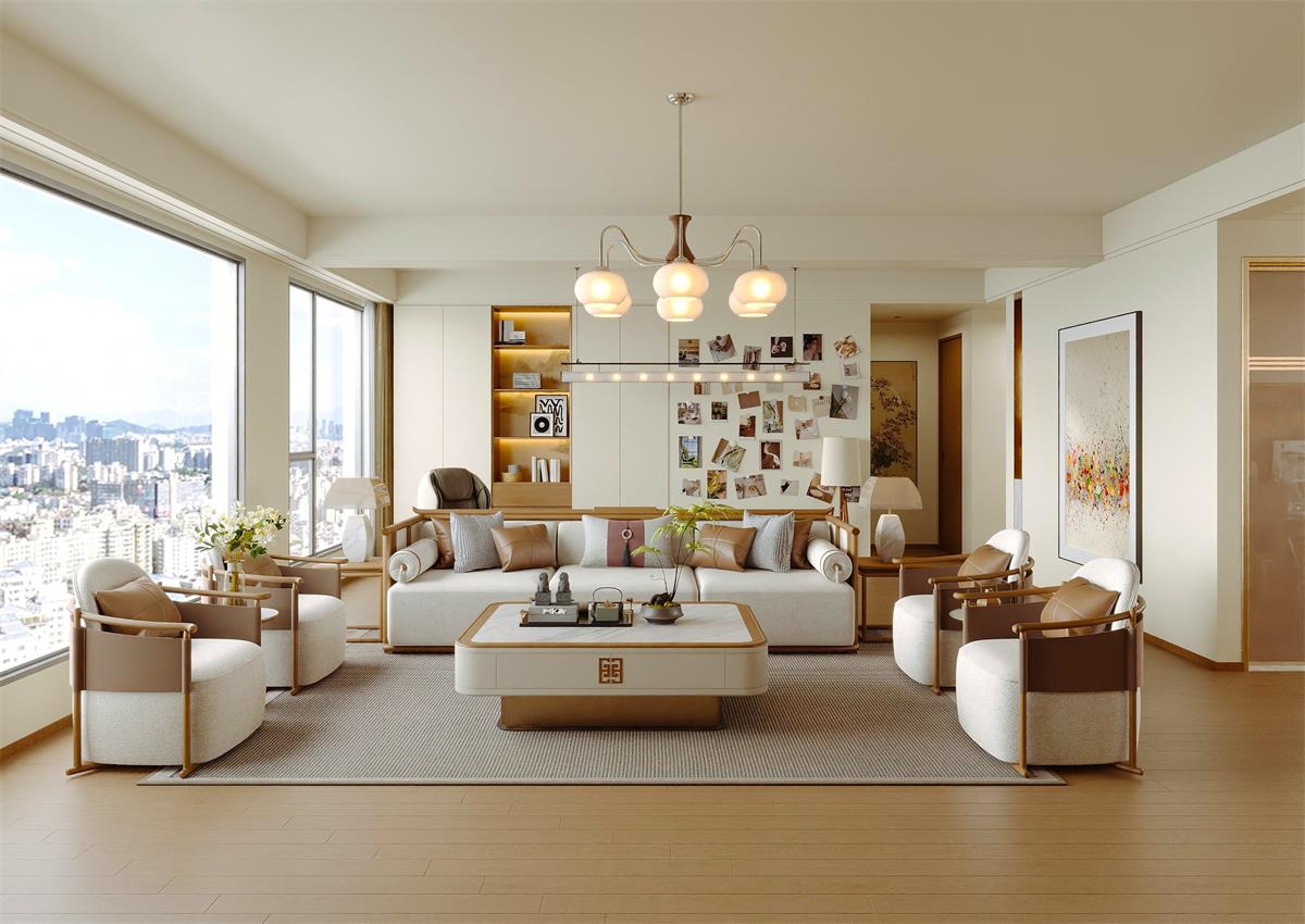 閱麓和院147㎡ | 三線小城的宋式美學(xué)家，有種「柳暗花明」 的松弛寫(xiě)意