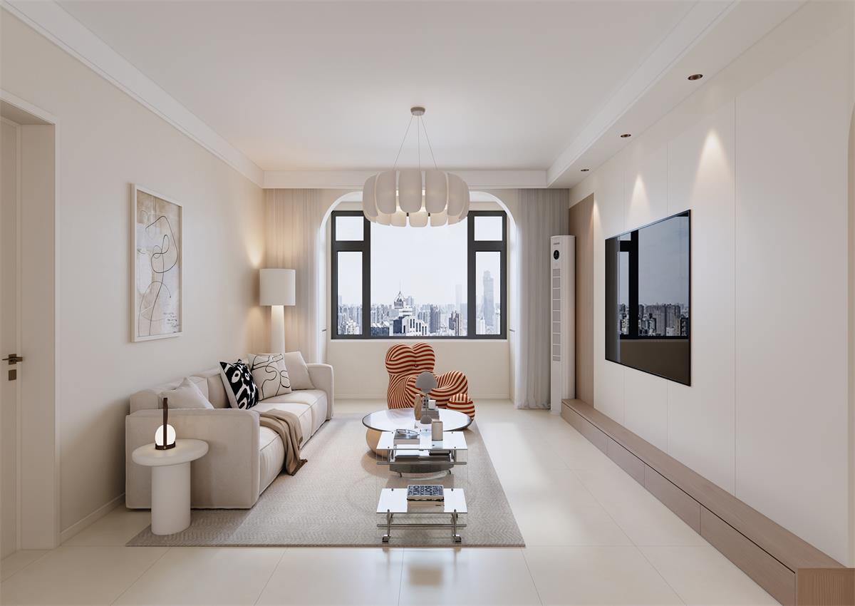 悅海·天潤(rùn)府153㎡ | 自帶溫柔濾鏡！奶油風(fēng)的家簡(jiǎn)直是「松弛感」頂流！