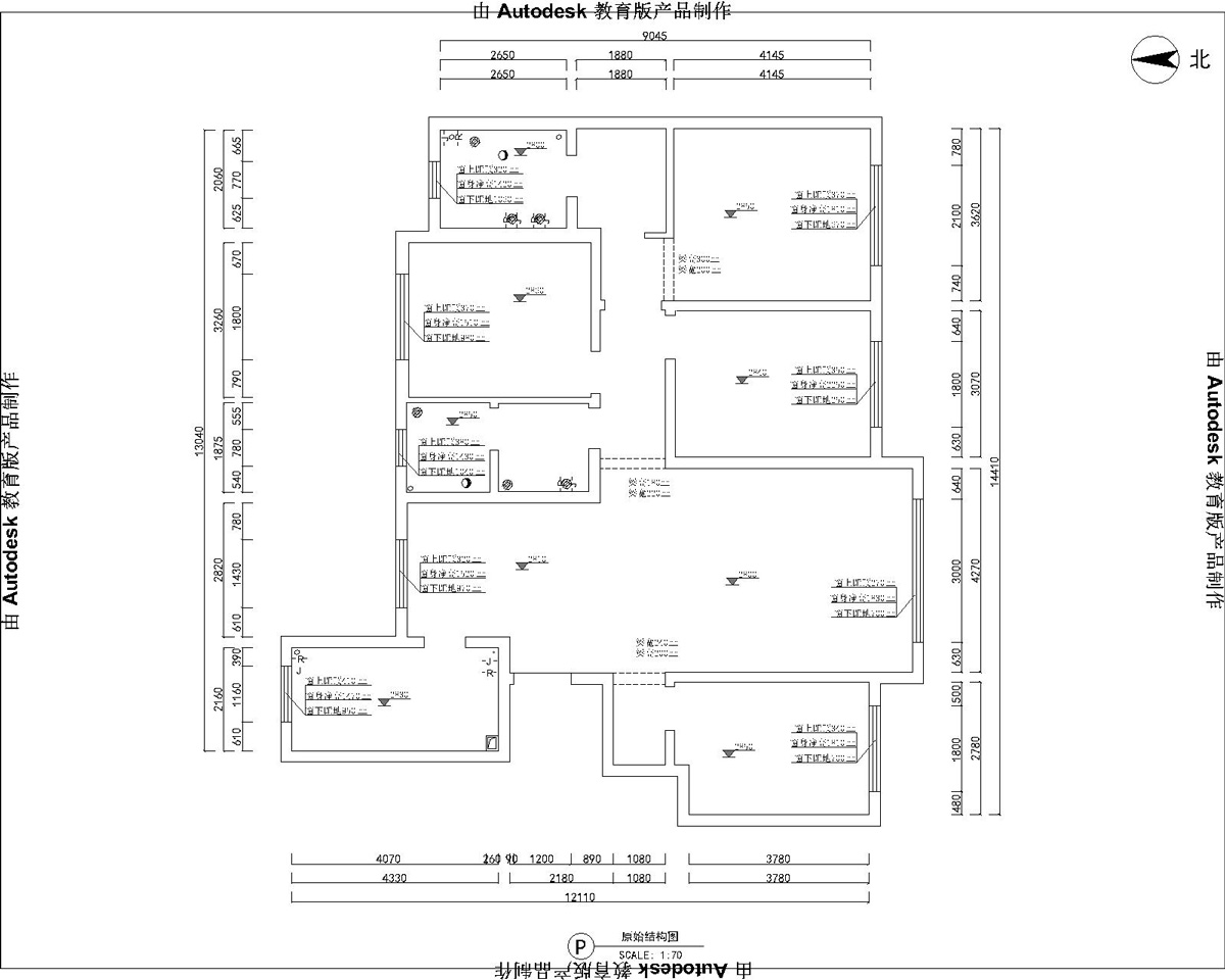璽云臺170原始平面-Model